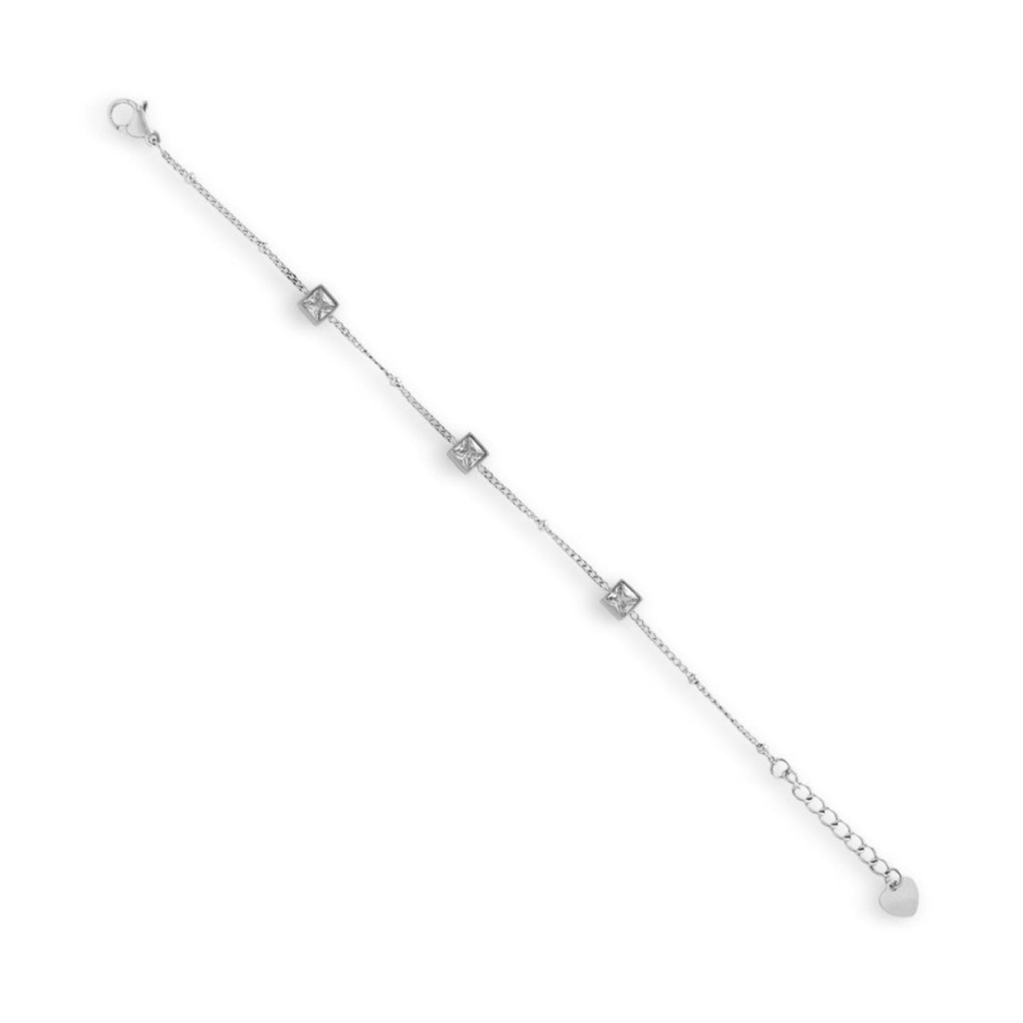 Princess Crystal Station Bracelet