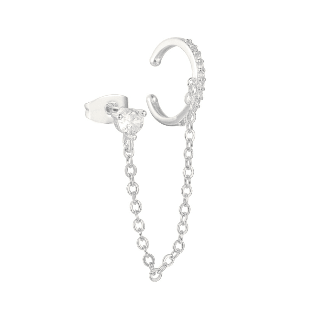 Evry Jewels Hub Hooked On You Earring/Earcuff