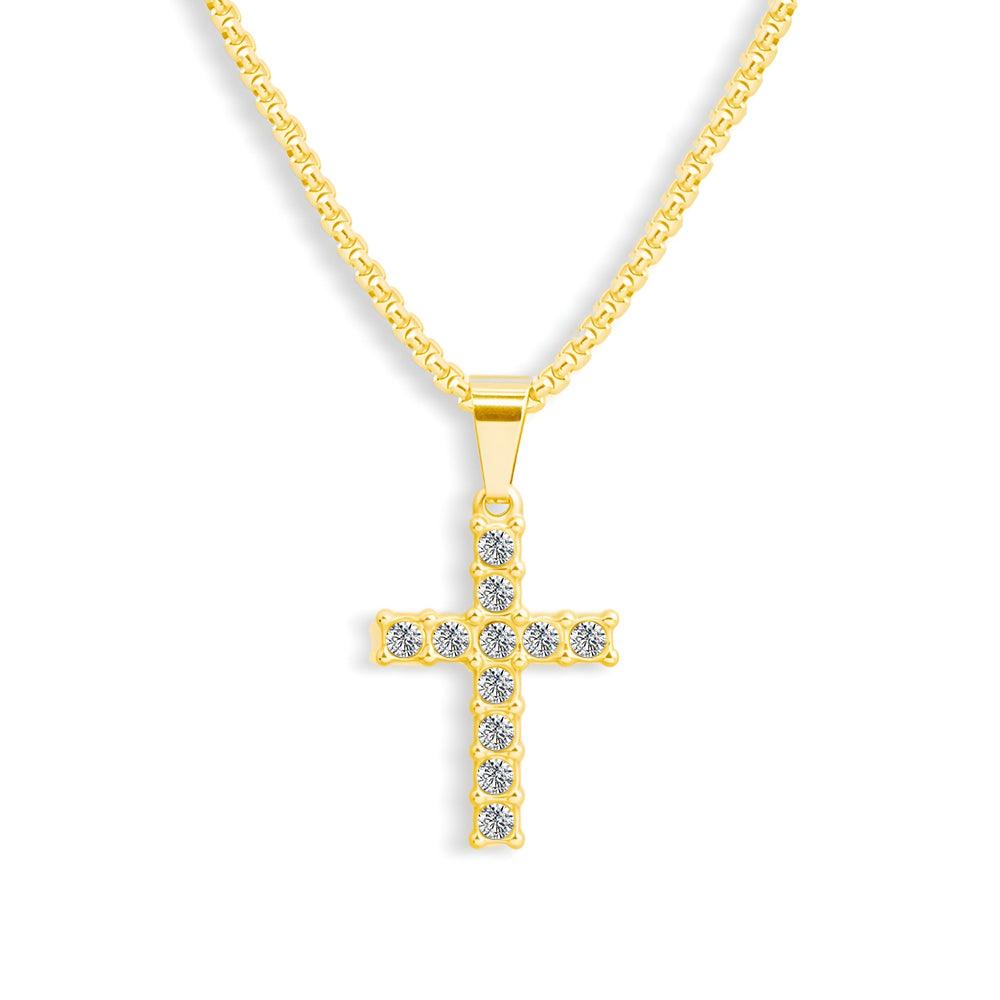 Evry Jewels Hub Iron Faith Necklace