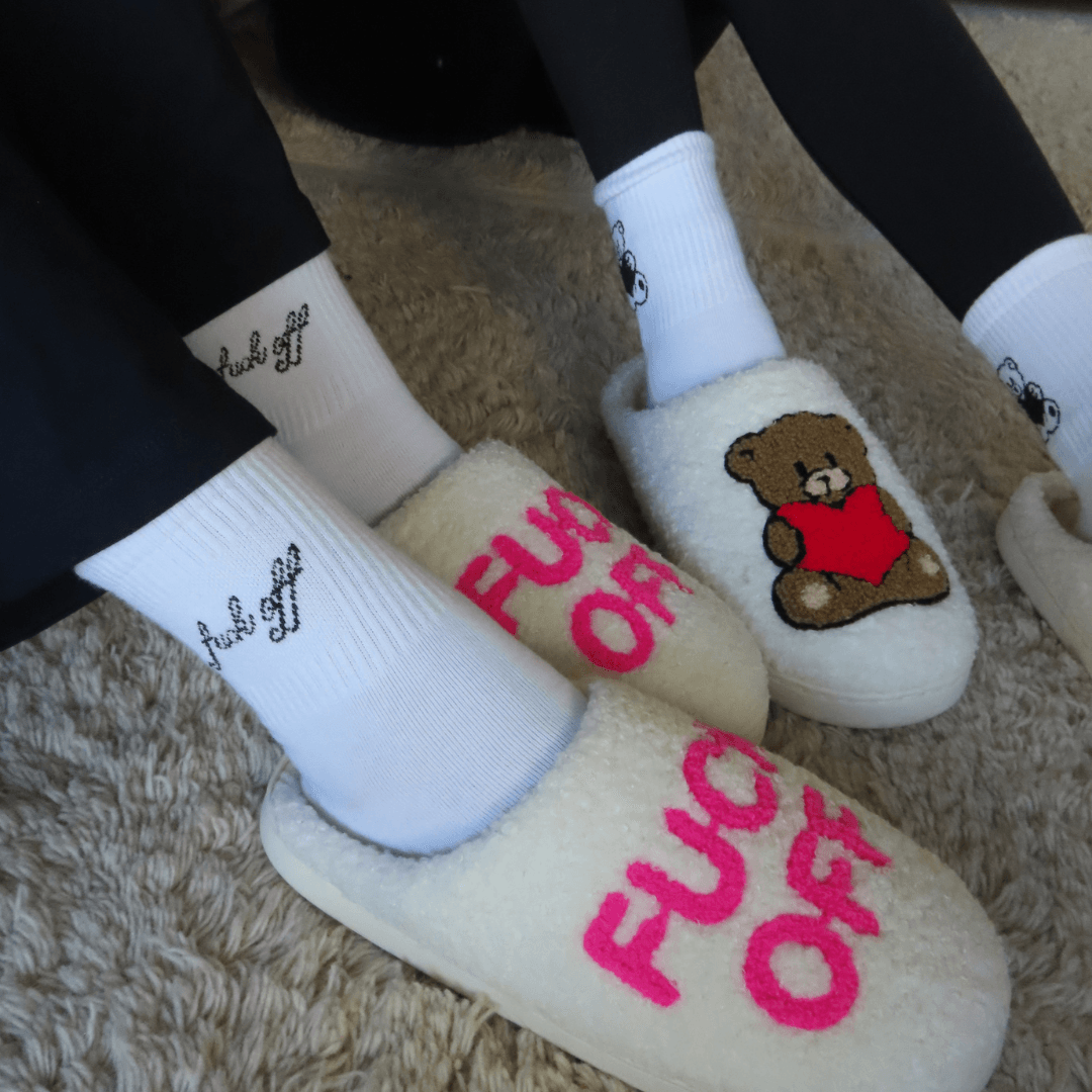Evry Jewels Hub Leave Me Alone Socks