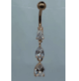 Evry Jewels Hub Princess Belly Ring