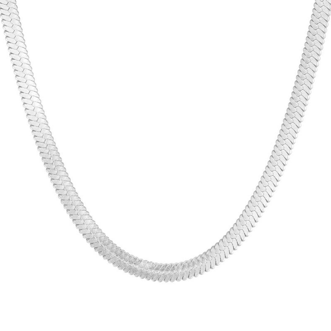 Evry Jewels Hub Shining Snake Necklace 3.0