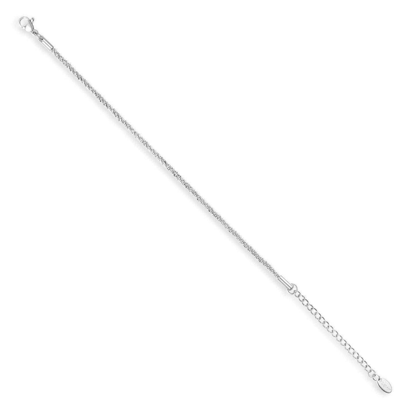 Evry Jewels Hub Sparkle Anklet