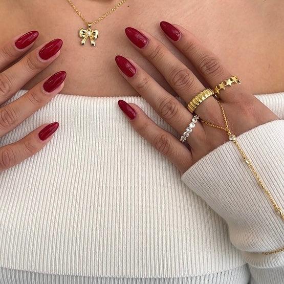 Evry Jewels Hub Stellar Ring