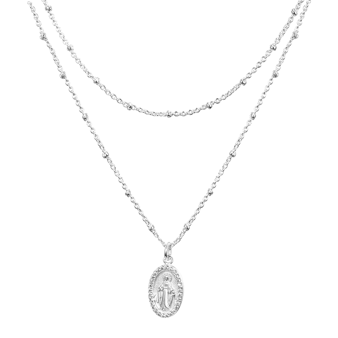 Evry Jewels Hub Sunday Sweetheart Layered Necklaces