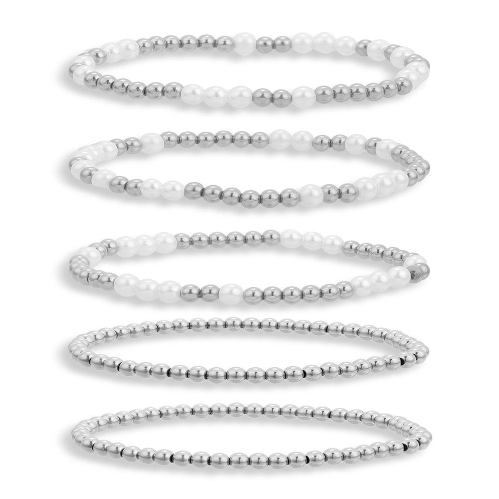 Evry Jewels Hub Sunset Bundle : 5 Piece Bracelet Bundle