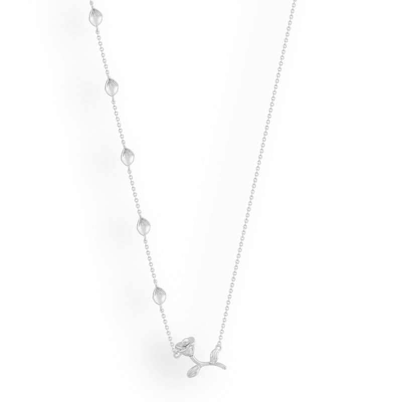 Evry Jewels Hub The Completeness Rose Necklace