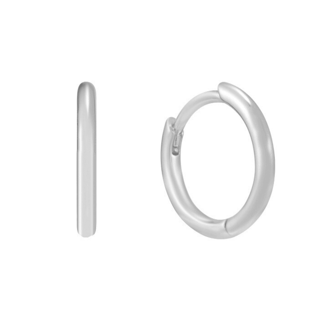 Evry Jewels Hub Tiny Hoops