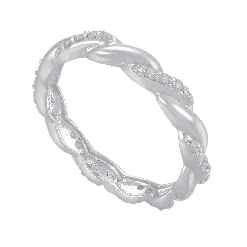 Evry Jewels Hub Twisted Love Ring
