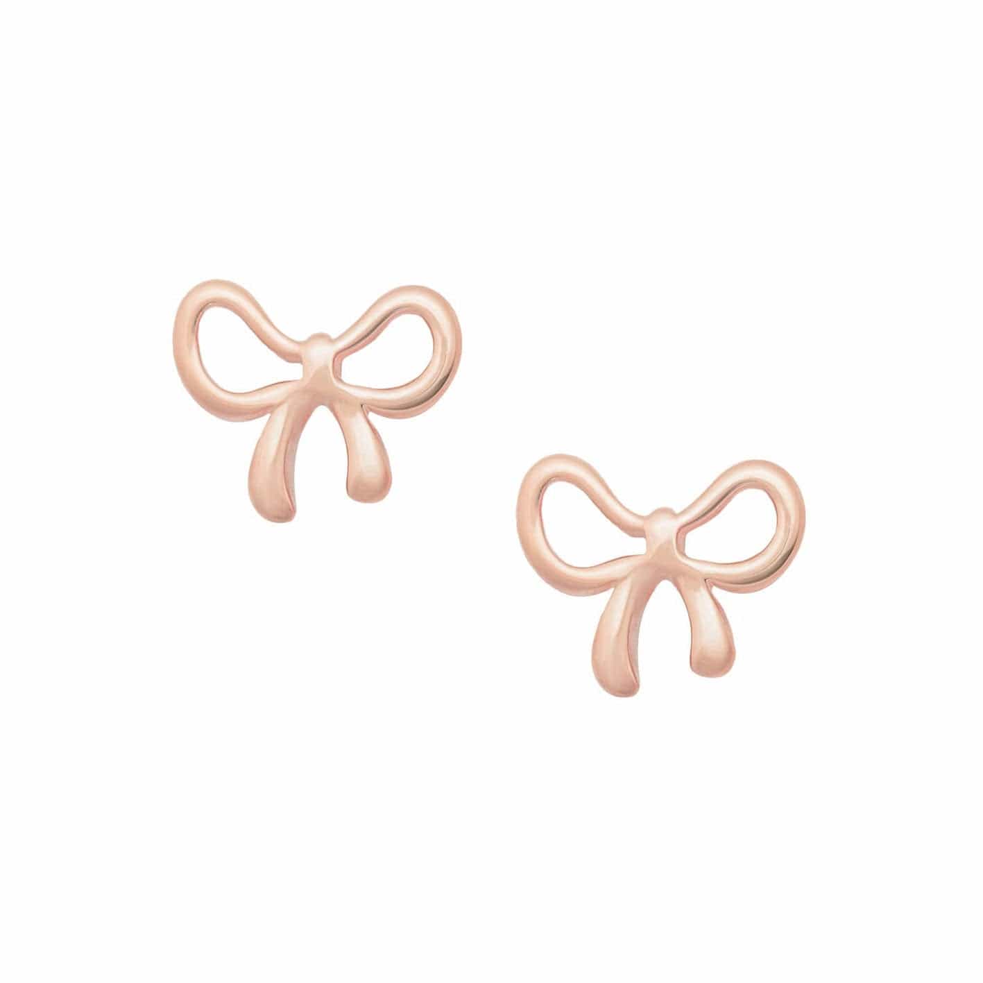 Kylie Bow Stud Earrings