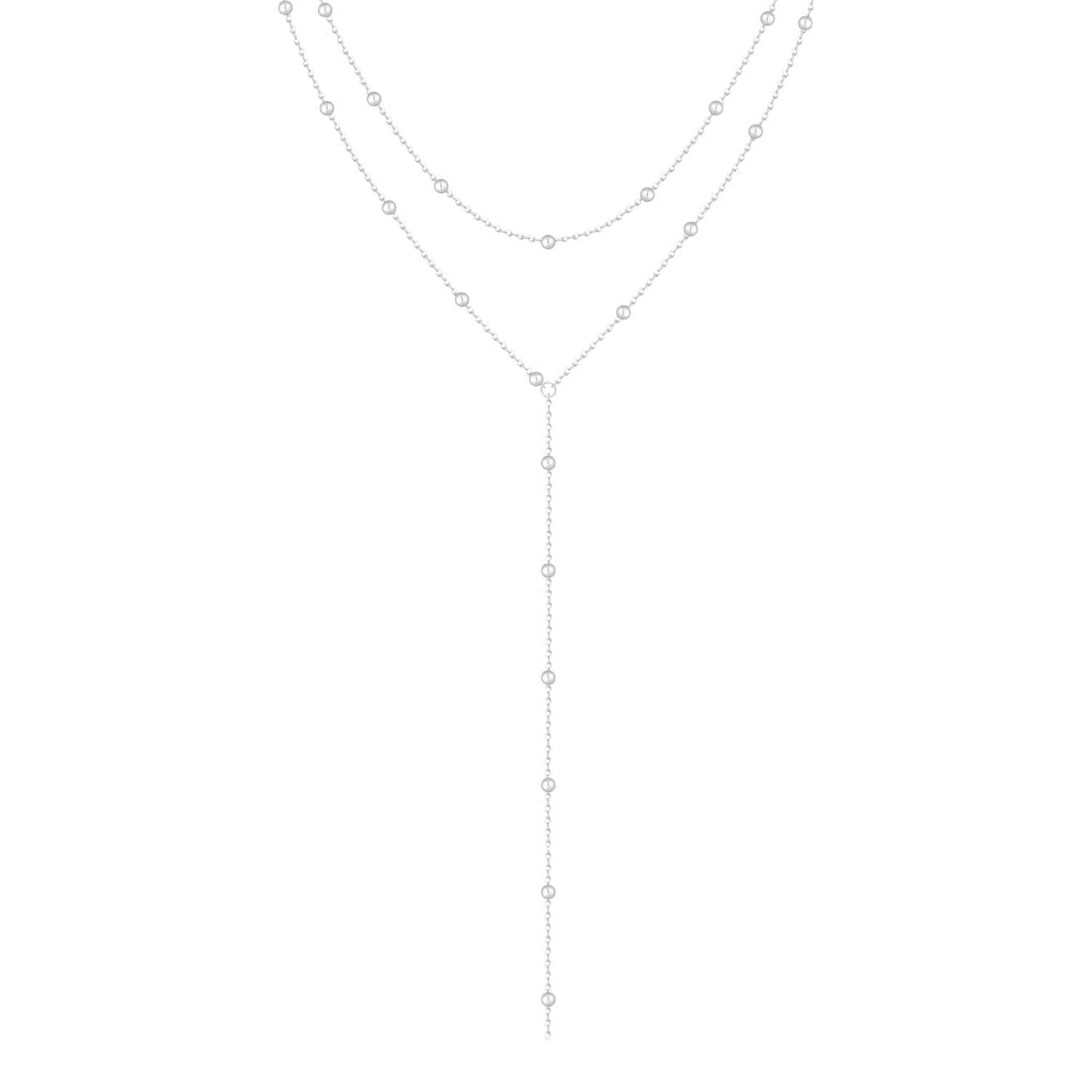 Wren Layered Lariat Necklace