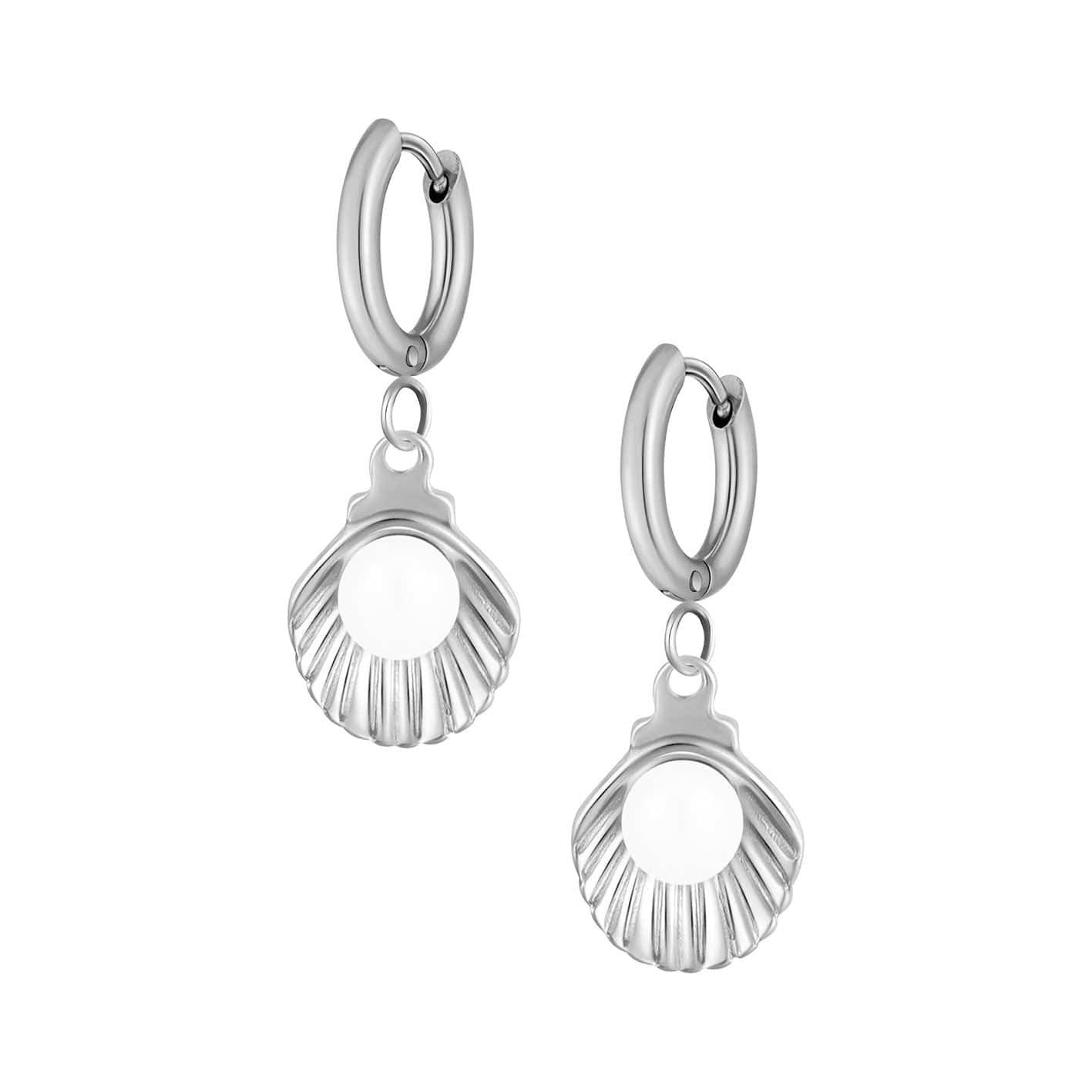 Coast Pearl Hoop Earrings