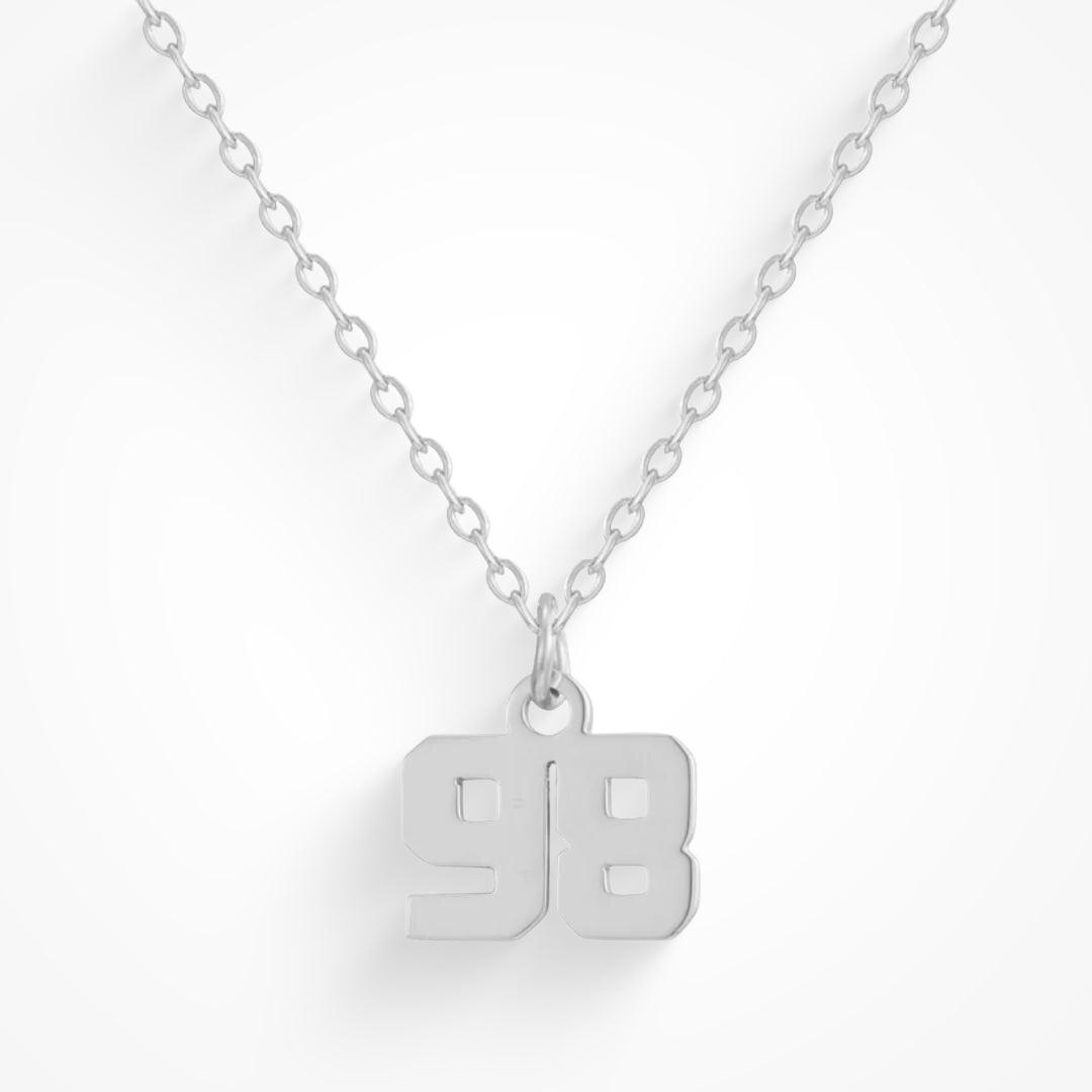 Evry Jewels Hub Custom/Personalized Number Pendant Necklace