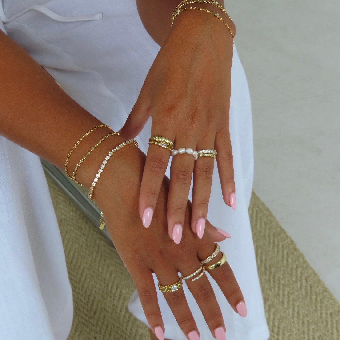 Evry Jewels Hub Princess Ring