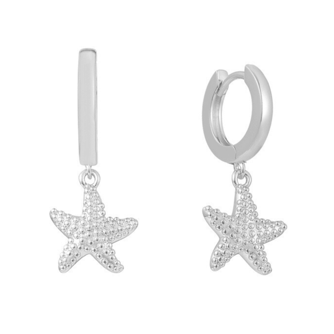 Evry Jewels Hub Starfish Earrings