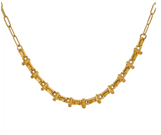 Industrial Link Choker Necklace