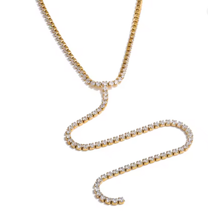 Crystal Drop Necklace