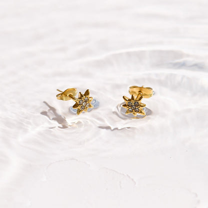 North Star Crystal Studs