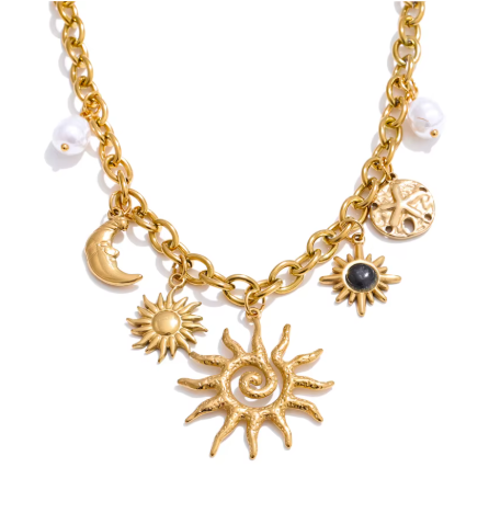 Celestial Charm Necklace