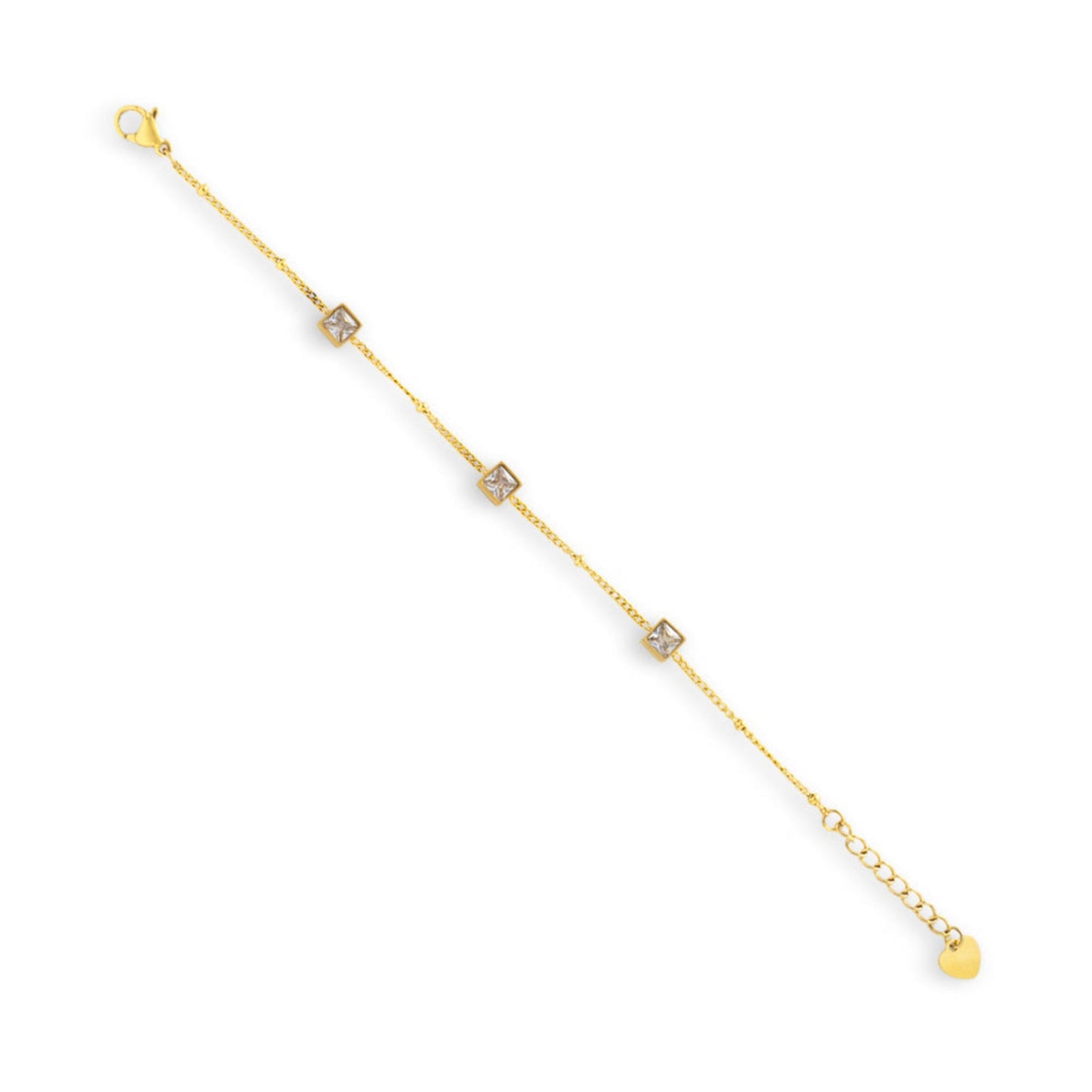 Princess Crystal Station Bracelet