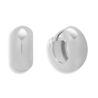 Chunky Mini Hoop Earrings