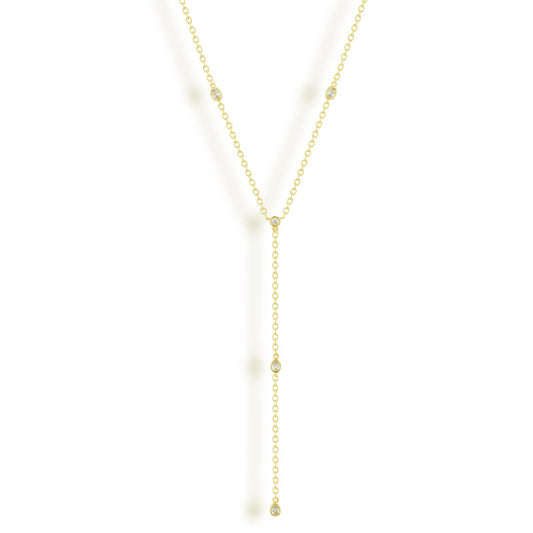 Afterglow Lariat Necklace