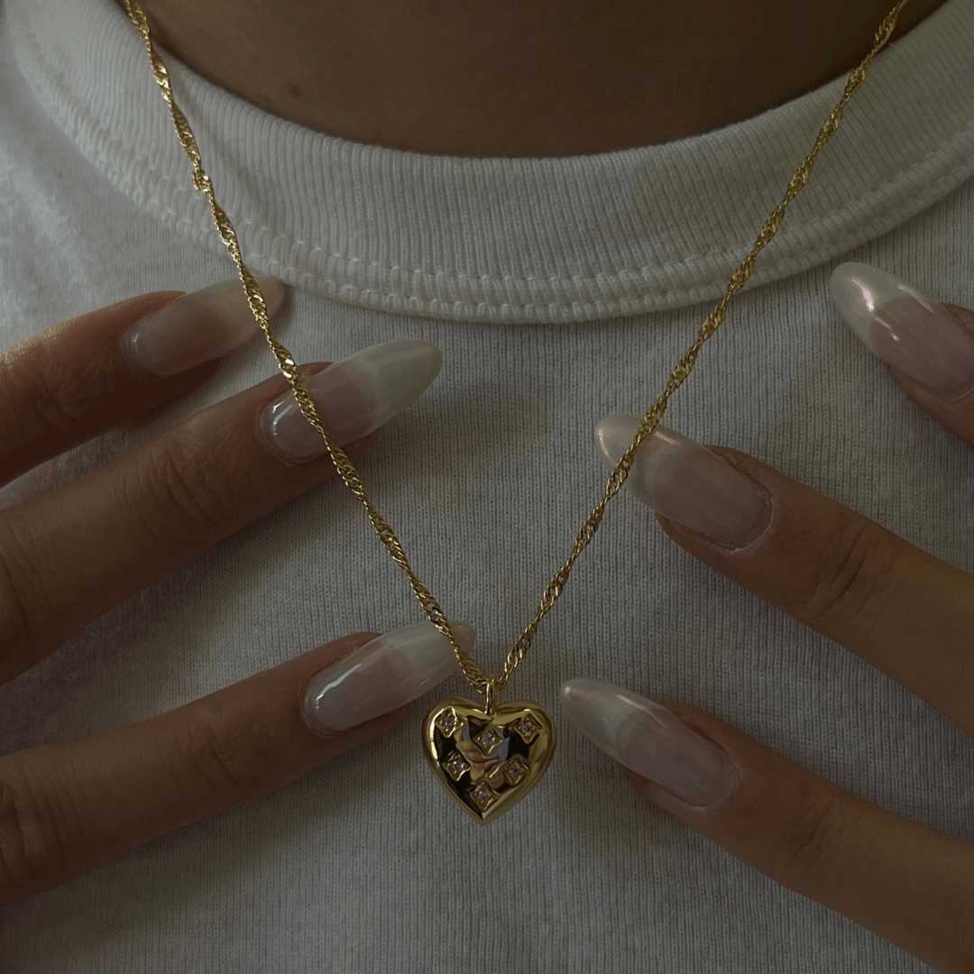 Evry Jewels Hub All My Heart Necklace