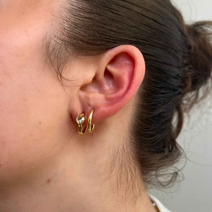 Evry Jewels Hub Amour Earrings
