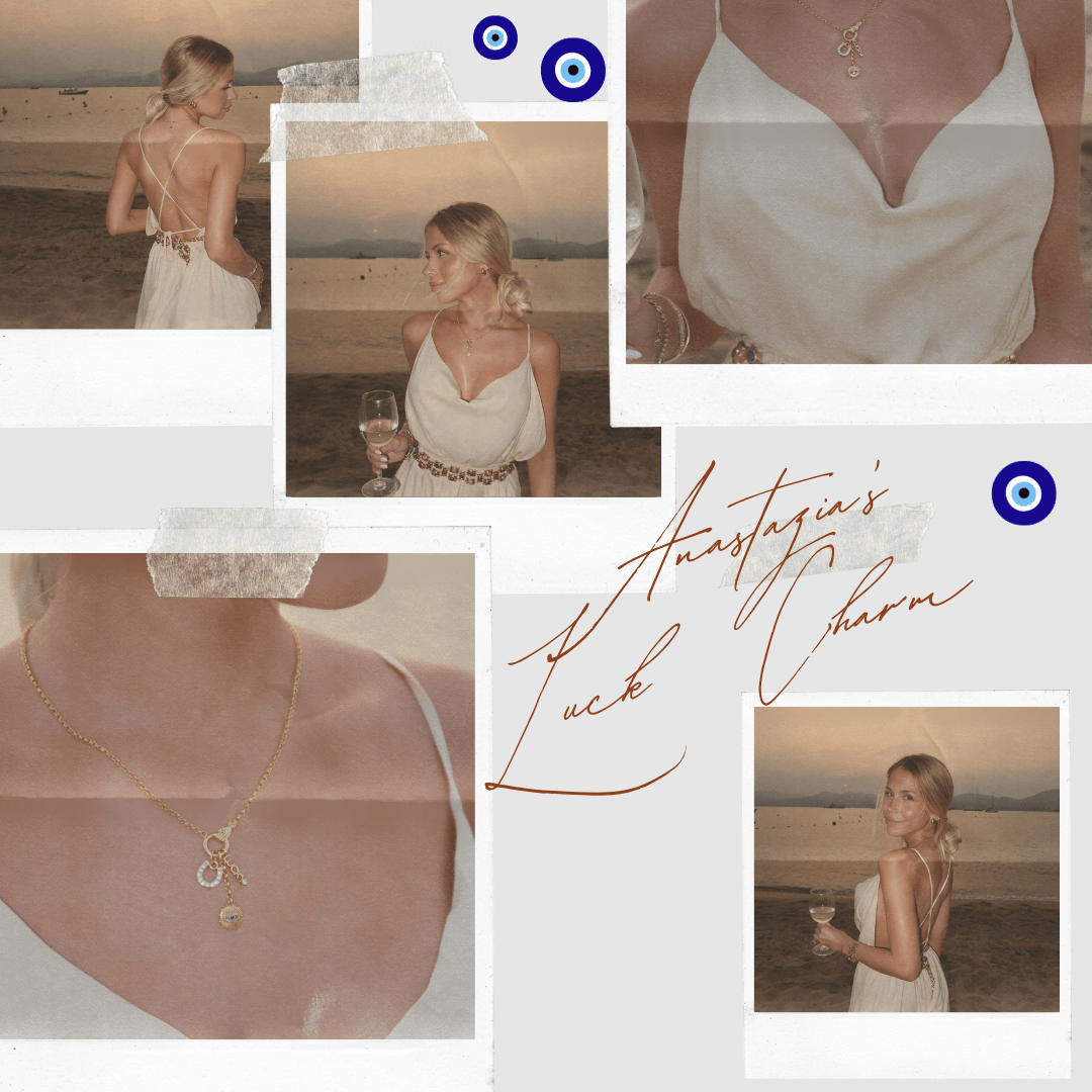 Evry Jewels Hub Anastazia's Luck Charm Necklace