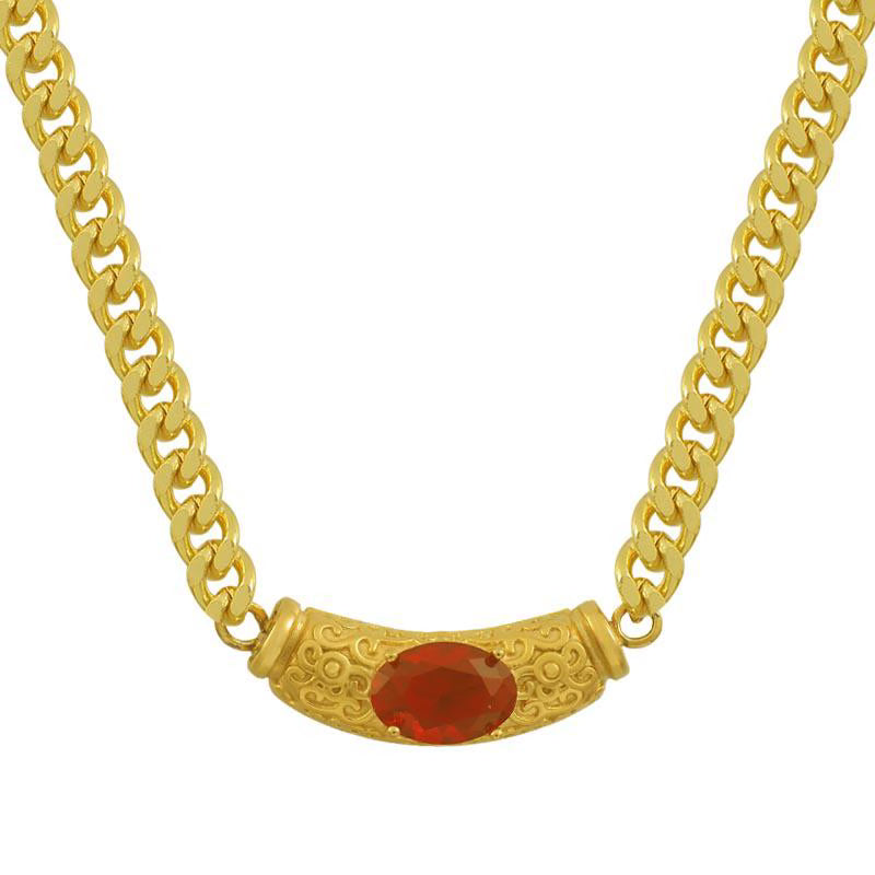 Radiant Rouge Necklace