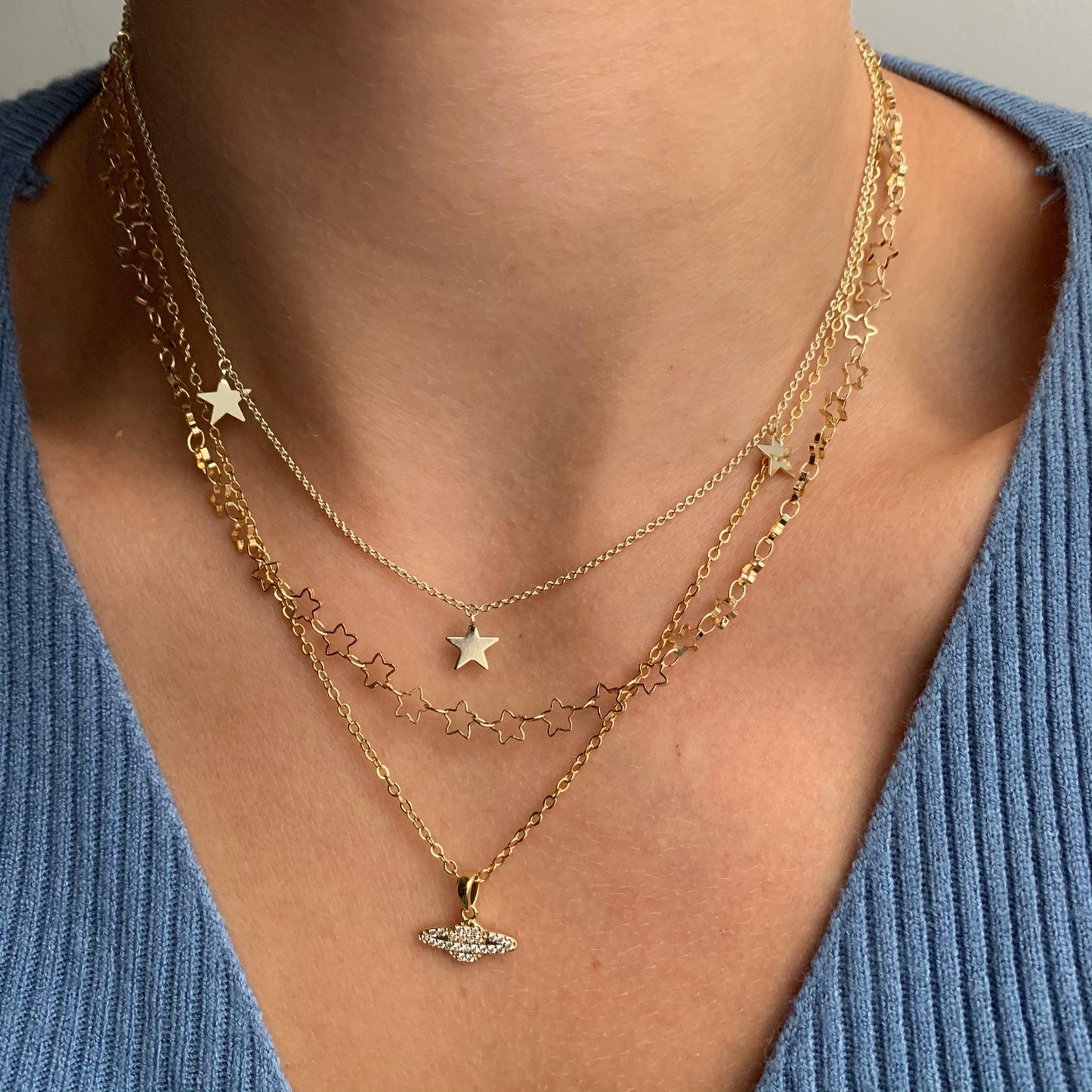 Evry Jewels Hub Celeb Necklace