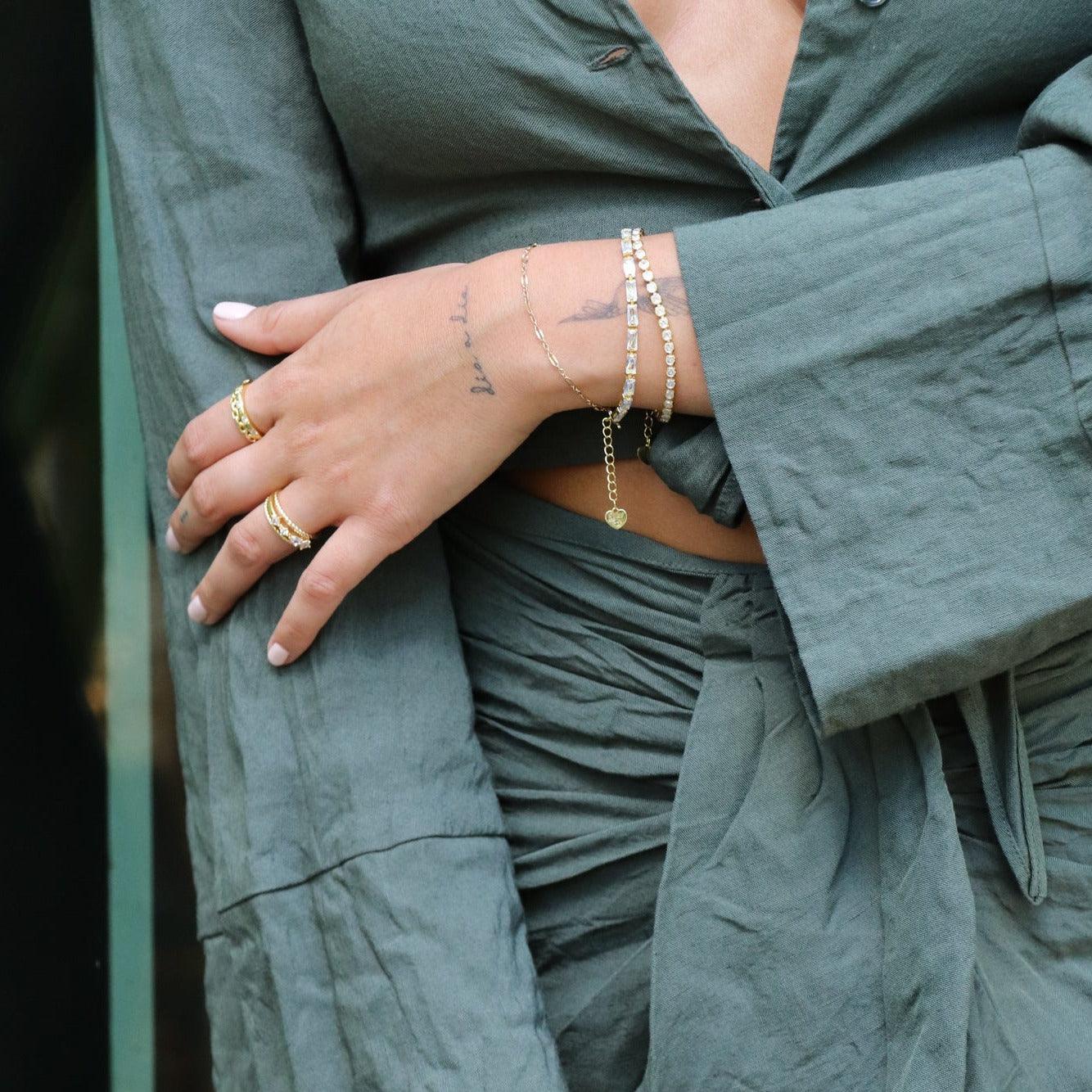Evry Jewels Hub Champagne Bracelet