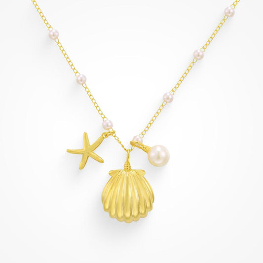 Evry Jewels Hub Coastal Girl Necklace