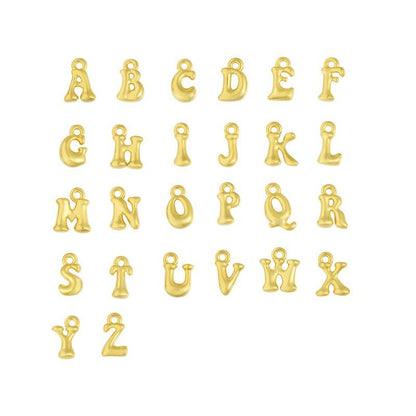 Evry Jewels Hub Custom/Personalized Bubble Letter Pearl Necklace