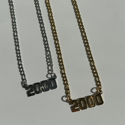 Evry Jewels Hub Custom/Personalized Number Nameplate Necklace