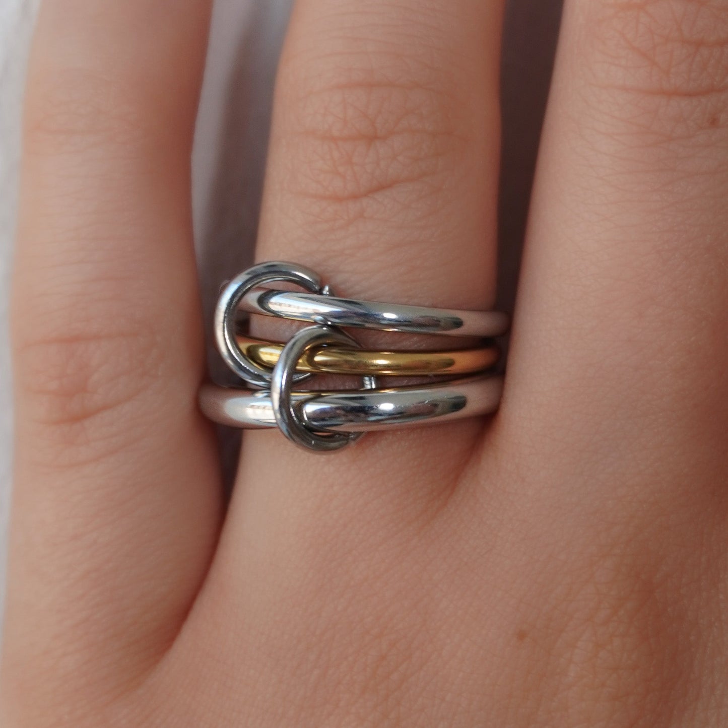 Cuffed Stacked Ring