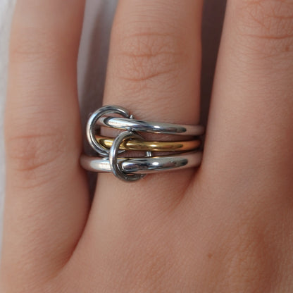 Cuffed Stacked Ring