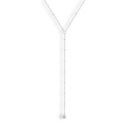 Evry Jewels Hub Dazzling Lariat Necklace