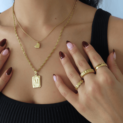 Evry Jewels Hub Endless Romance Necklace