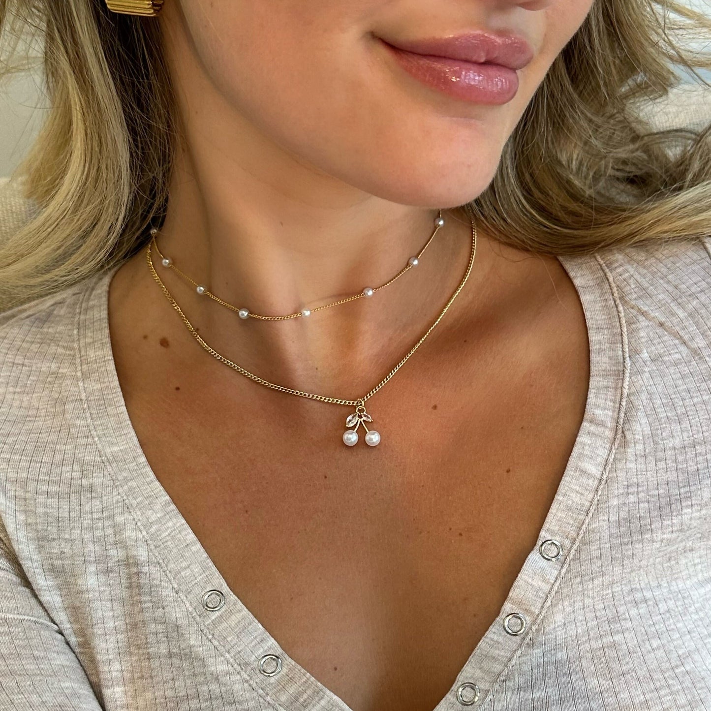 Cherry Kisses Necklace