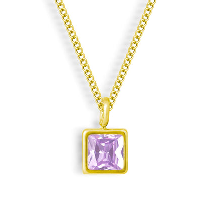 Faye Birthstone Necklace