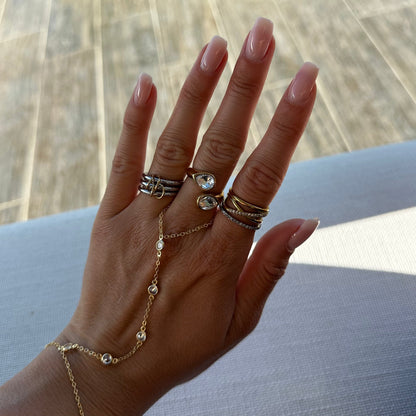 Evry Jewels Hub Forever Linked Ring