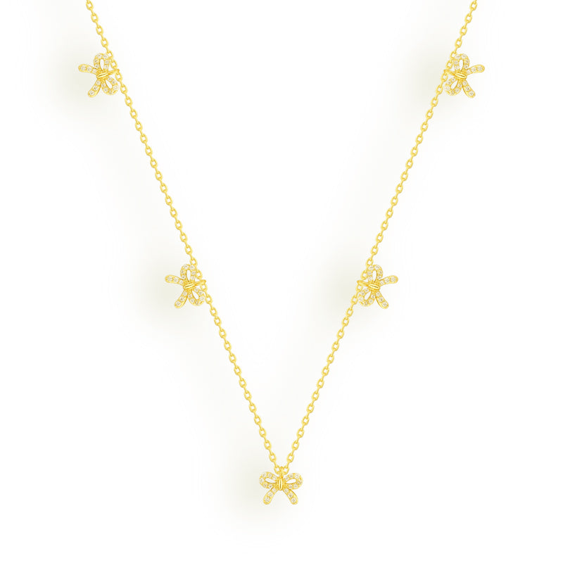 Belle Bow Necklace