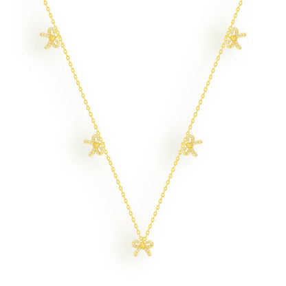 Belle Bow Necklace