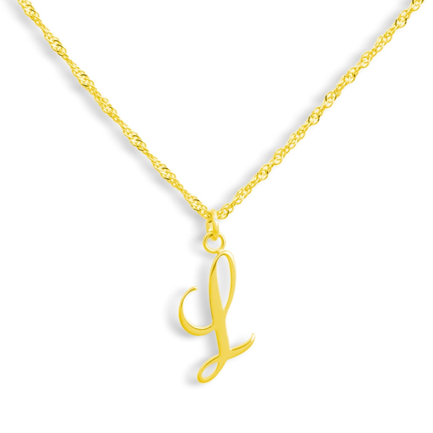 Golden Letter Necklace