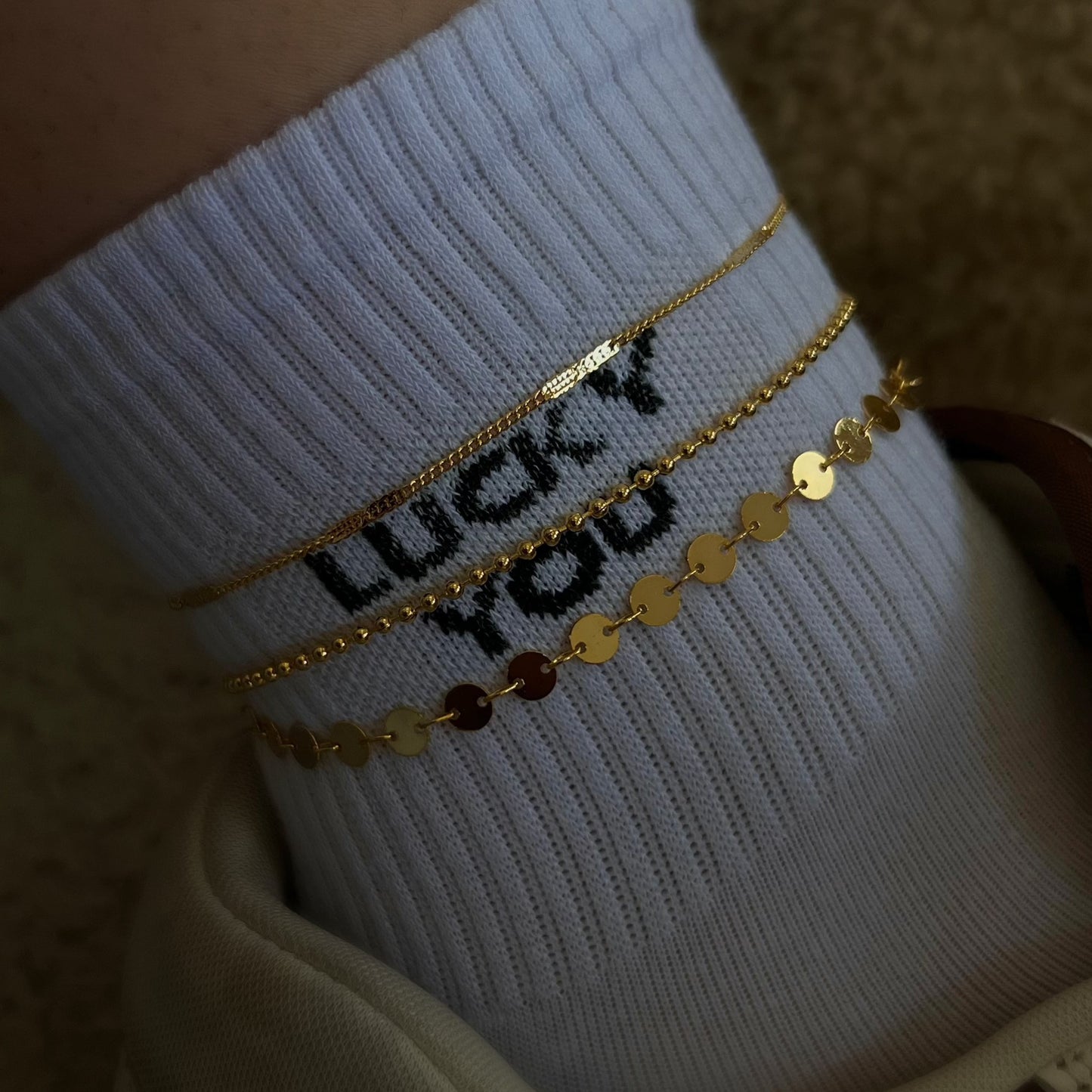 Evry Jewels Hub Golf Club Anklet