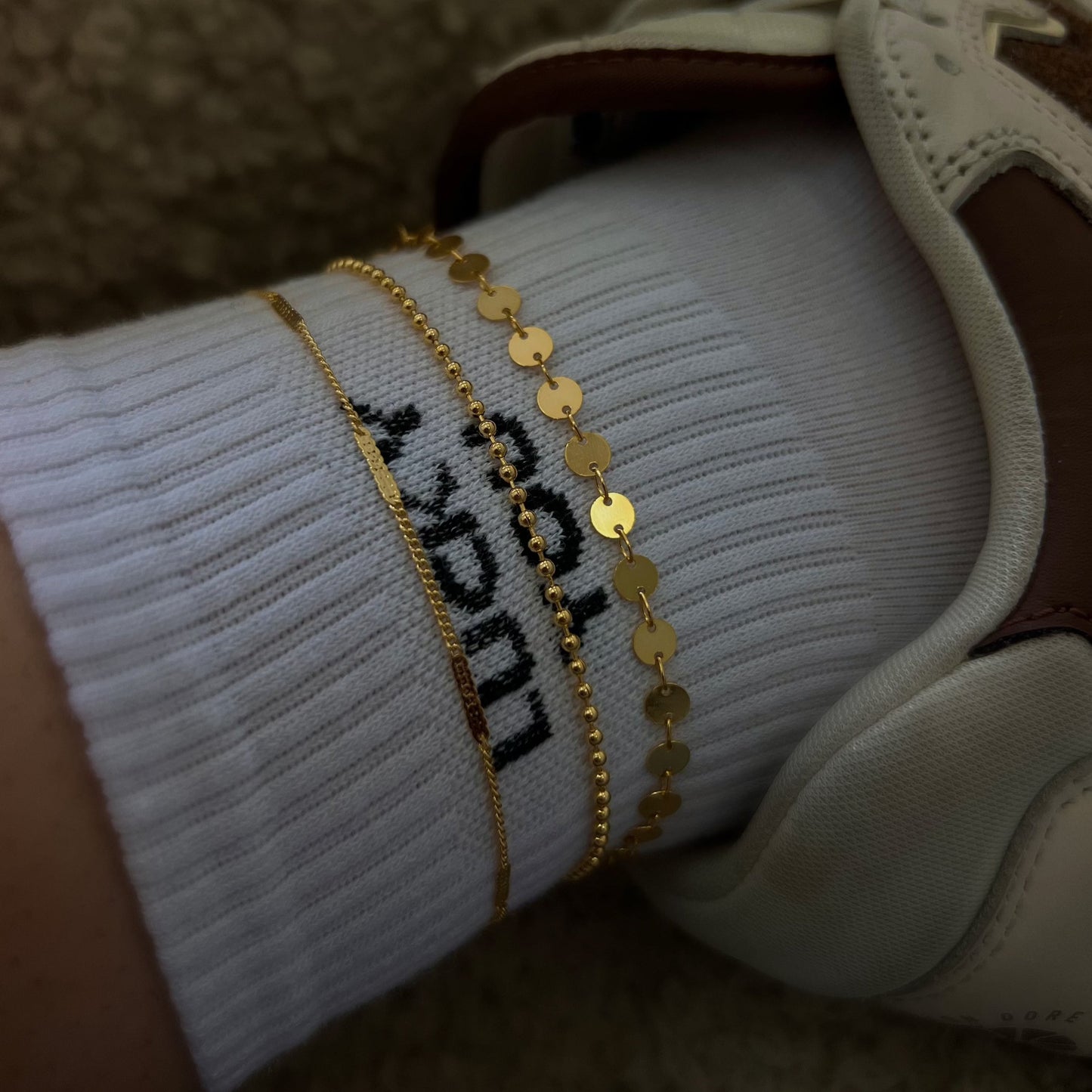 Evry Jewels Hub Golf Club Anklet