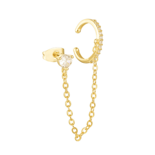 Evry Jewels Hub Hooked On You Earring/Earcuff