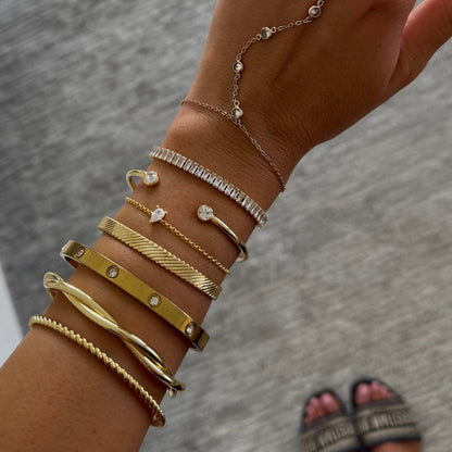 Twist Of Fate Bangle