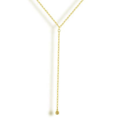 Let's Link Lariat Necklace